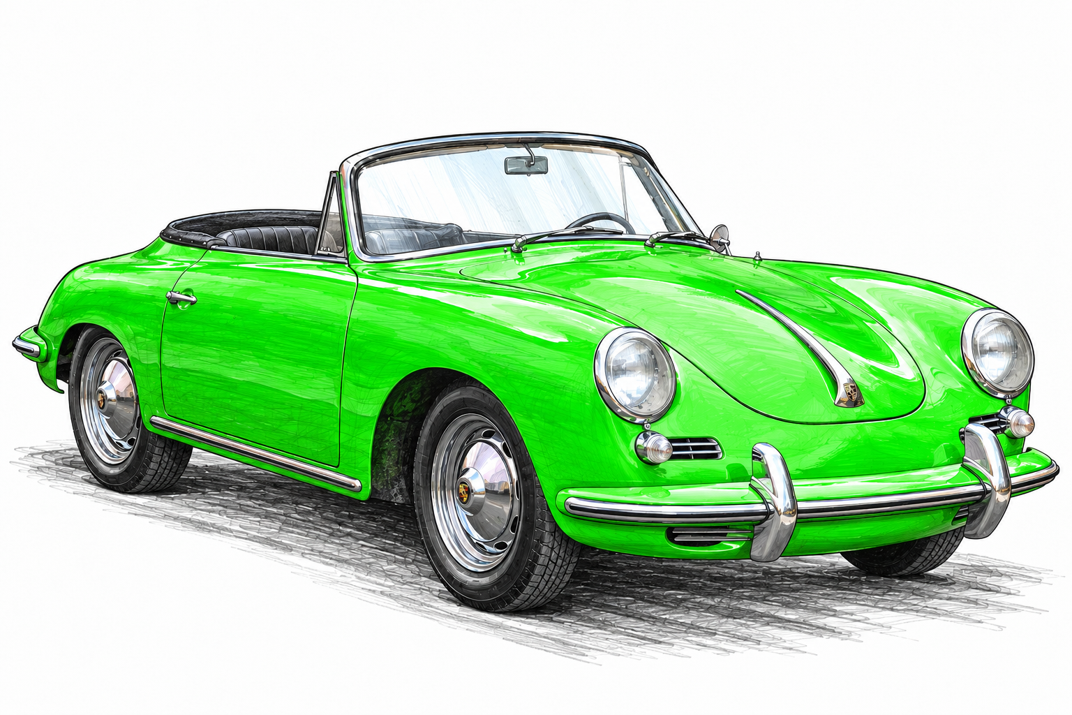 Porsche 356 B 1600 T5 Cabriolet
